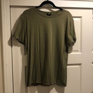 H&M Olive Green T-shirt